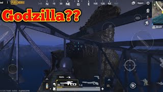 GODZILLA in Pubg Mobile?? | SCARY Godzilla Sound in Pubg Mobile