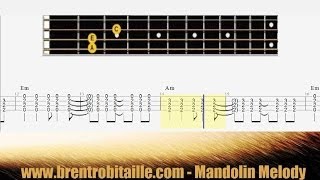 Mandolin Tab - Chords - Losing My Religion - Play Along