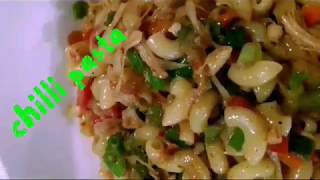 Chilli pasta recipe| yummilicious food by nida