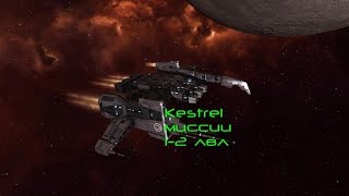 EVE online Kestrel прохождение миссий 1-2 лвл