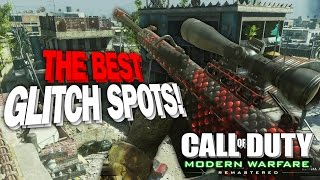 THE BEST GLITCH SPOTS ON MODERN WARFARE REMASTERED!