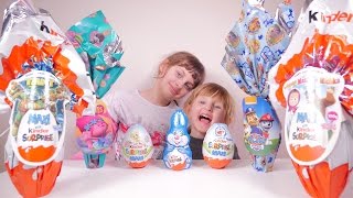 OEUF • Chocolats Surprises Kinder Pâques 2017 - Studio Bubble Tea unboxing