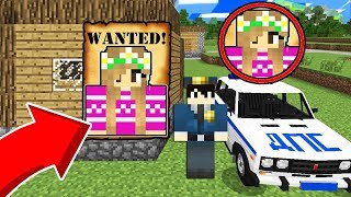 ДЕВУШКУ РАЗЫСКИВАЕТ ПОЛИЦИЯ В МАЙНКРАФТ НУБИК ИГРАЕТ В MINECRAFT 100% ТРОЛЛИНГ ЛОВУШКА РОЗЫСК