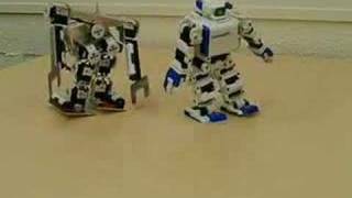 プチロボX vs. i-SOBOT Rd.1