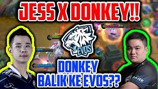 MPL SEASON 3, DONKEY BALIK KE EVOS LAGI!!?