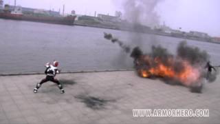 Armor Hero XT - Official English Clip [HD 公式] - 33