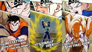 GLOBAL! TRANSFORMING FUTURE GOHAN, SSJ TRUNKS, FUTURE ANDROID 17 & 18 SUPER ATTACKS + ALL NEW EZAS