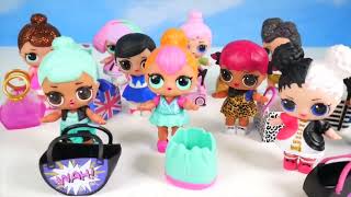 LOL SURPRISE DOLLS Sparkles at Magical House and find Custom Lil Sisters with Luxe Unicorn Pets