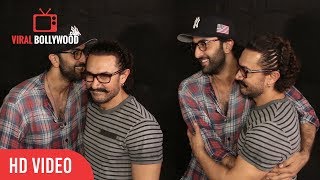Ranbir Kapoor At Secret Superstar Special Screening | Ranbir And Aamir Together