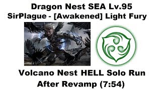 Dragon Nest SEA - Lv.95 Light Fury - Heatwave Volcano Nest HELL [7:54] 1080p