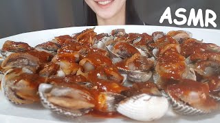 ASMR Clam x spicy sauce , EATING SOUND | Angel J-ASMR