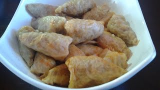 Голубцы из замороженной капусты