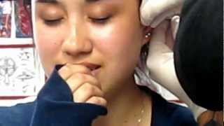 Forward Helix piercing
