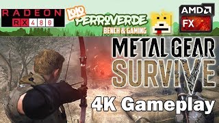 Metal Gear Survive (Beta) 4k Gaming: RX 480 + FX-8300