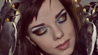 ❀ Макияж "пингвинчик"❀ Аквагрим❀