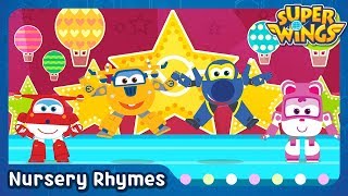 If You're Happy and You Know It | English Song | Nursery Rhymes | SuperWings Songs for Children