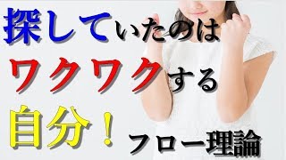 人生が劇的に変わる　引寄せの心理学　ワクワクする自分に　フロー理論