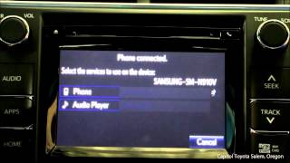 Capitol Toyota  | 2015 Toyota Camry Bluetooth Instructions for Setup and Demo | Salem Oregon