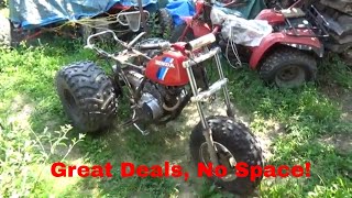 ATV, UTV, Golf Cart deals, no space to bring them home to!