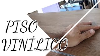 Piso vinilico clicado como instalar