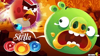 Angry Birds Stella Pop! Red Visits Golden Island Level 33! iOS/Android