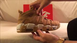 Quick Under Retail Unboxing Nike Air More Uptempo '96 PRM Wheat / Flax @urbanindustry @Nike