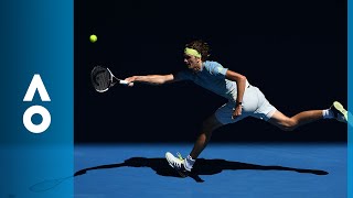 Thomas Fabbiano v Alexander Zverev match highlights (1R) | Australian Open 2018