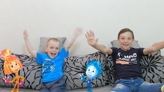 Фиксики передают приветы для наших подписчиков Вовкины сказки YouTube Фиксель Нолик VovaNik