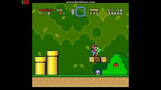 Super Mario World - Climb Vine with Yoshi