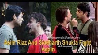 Bigg Boss 13 - Big fight between Asim and Siddharth Agian  - hina khan
