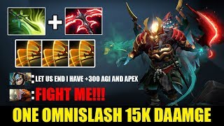 HOLY SHIT! Juggernaut Deso LVL 2 + Butterfly Vs Slark Apex +300 AGI Crazy Mega Creeps Defend Dota 2