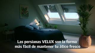 Persianas VELUX: ¡No pases calor!