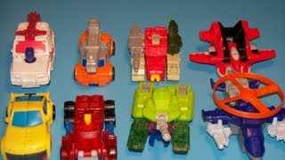 2002 MCDONALD'S TRANSFORMERS ARMADA HAPPY MEAL TOY SET REVIEW