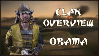 OBAMA CLAN OVERVIEW - Total War: Shogun 2 - Fall of the Samurai!