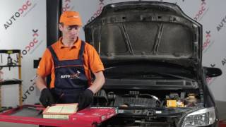 Hvordan bytte Motorluftfilter på OPEL ZAFIRA A  [Bruksanvisning]