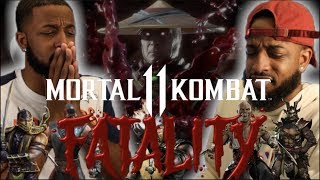 MALLORY BROS REACTING TO MORTAL KOMBAT 11 FATALITIES | 4K