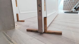 Подставки для дверей. Фрезеровка капителей под коробку