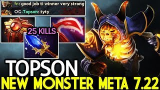 TOPSON [Clinkz] First Item Scpeter New Monster Meta 7.22 Dota 2