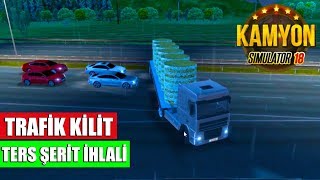 DAF ile Ters Yöne Girdim ! Kamyon Simulator 2018