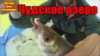 Чудское озеро  2019 Второй день на льду Зимняя  Рыбалка с Друзьями плотва окунь подлещик