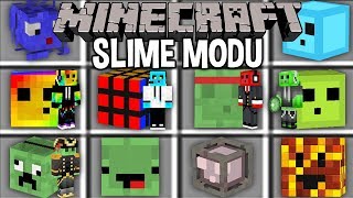 ?? MİNECRAFT SLİME MODU ? (Mavi Slime, Yeşil Slime)