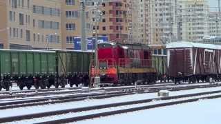 Маневры тепловоза ЧМЭ3э-6239