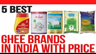 Top 5 Best Ghee Brands in India with Price