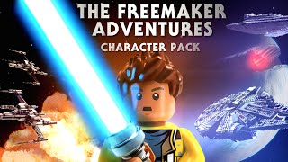 The Freemakers Trilogy Character Pack - LEGO Star Wars - The Force Awakens Gameplay