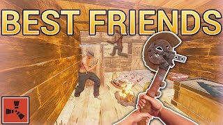 BEST FRIENDS! w/ Bumbo & DeanCentral | Rust Gameplay