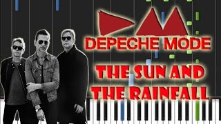 Depeche Mode - The Sun and the Rainfall Piano Cover [Synthesia Piano Tutorial]