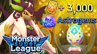 SUPER LUCKY! EXTREMELY SHORT HEROES FEST | Ticket + 3,000 Gems, Both Accounts | Monster Super League