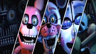 ALL SISTER LOCATION CUSTOM NIGHT JUMPSCARES & DISTRACTIONS | FNaF: Sister Location CUSTOM NIGHT