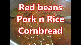 Cajun Red beans, smoked sausage and rice, Crockpot friendly
