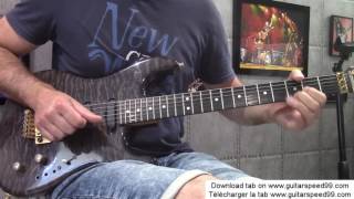Cours de guitare - Finger Picking Blues en Mi